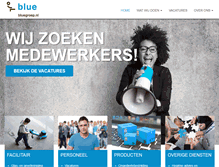 Tablet Screenshot of bluegroep.nl